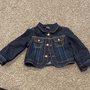 Baby gap dark jean jacket